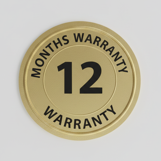 12 Months Warranty