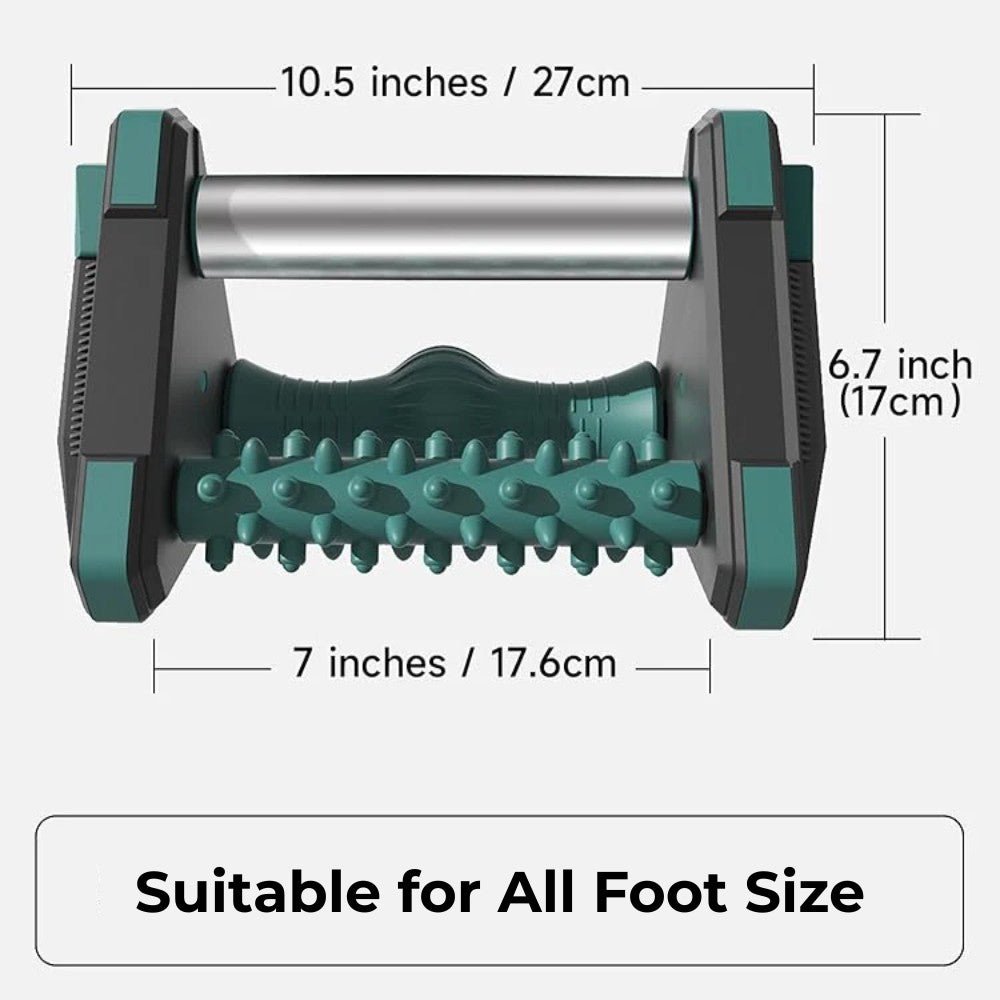 3 in 1 Foot Massager - Ice Therapy, Deep Tissue Massage & Acupressure Massage