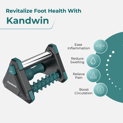 3 in 1 Foot Massager - Ice Therapy, Deep Tissue Massage & Acupressure Massage